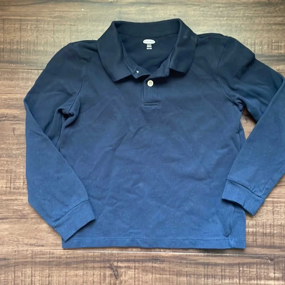 Sz Sm 6/7 Old Navy Collared Longsleeve